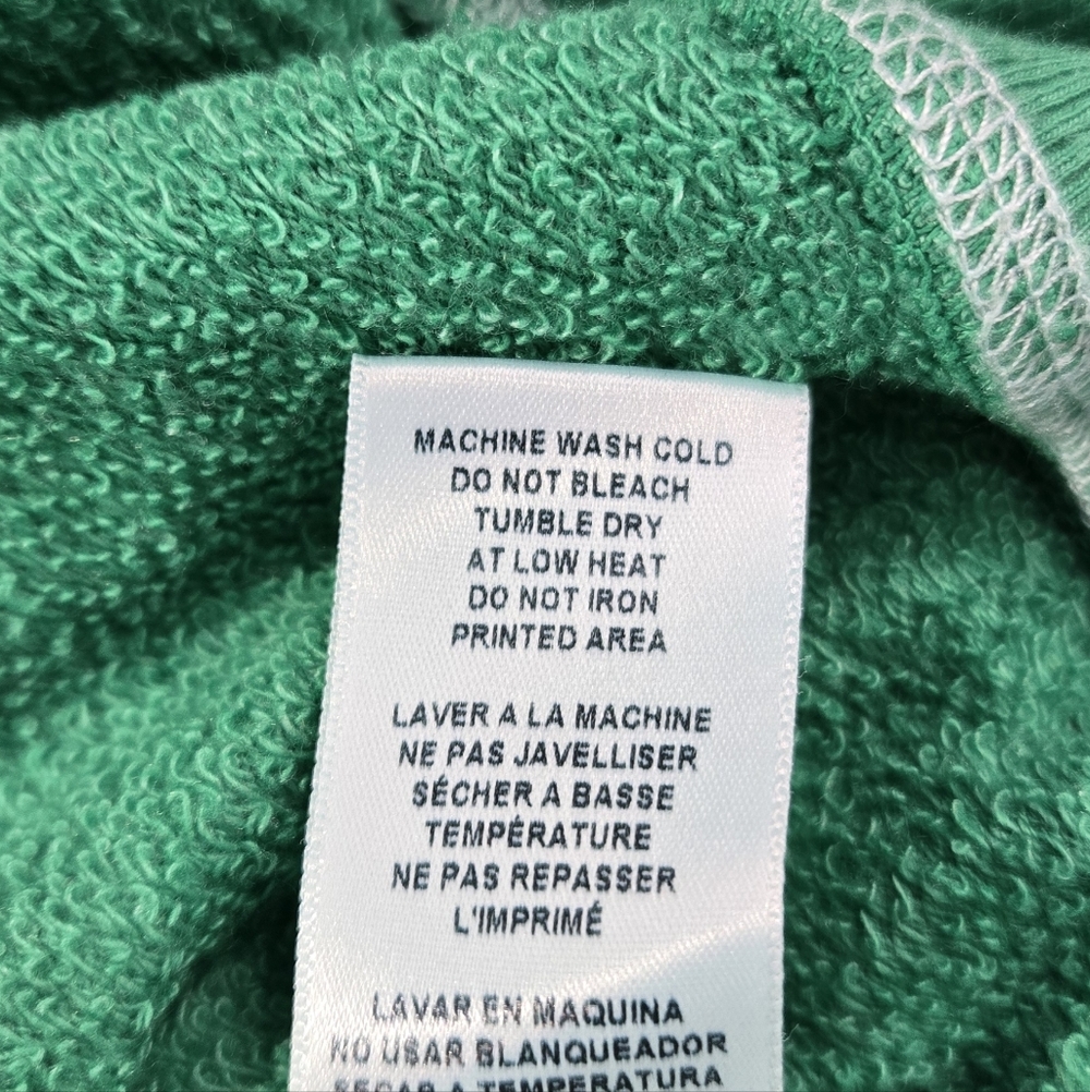 SUNDRY Horizon Zip-up Hoodie in Kelly Green Womens Size XS Cropped Relaxed EUC - Picture 10 of 12
